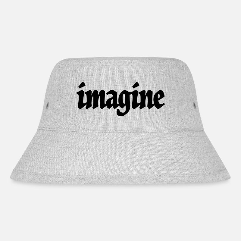 imagine - Stanley/Stella recycelter Bucket Hat - Grau meliert