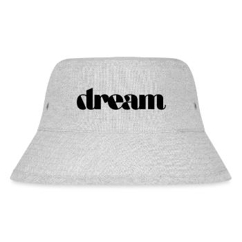 Dream - Stanley/Stella Recycled Bucket Hat - heather grey - Front