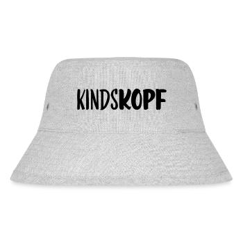 Child's head - Stanley/Stella Recycled Bucket Hat - heather grey - Front