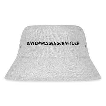 Datenwissenschaftler - Stanley/Stella recycelter Bucket Hat - Grau meliert - Vorne