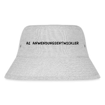 AI Application Developer - Stanley/Stella Recycled Bucket Hat - heather grey - Front
