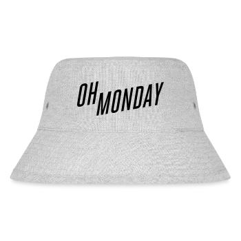 oh monday - Stanley/Stella Recycled Bucket Hat - heather grey - Front