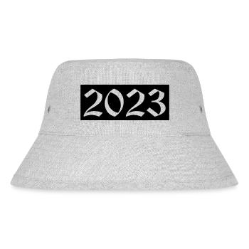 2023 - Stanley/Stella recycelter Bucket Hat - Grau meliert - Vorne