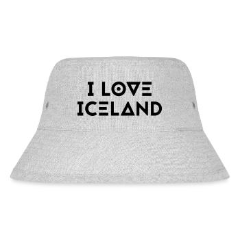 J’AIME L’ISLANDE - Bob recyclé Stanley/Stella - gris chiné - Devant