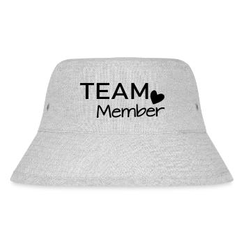 Team Member - Stanley/Stella Recycled Bucket Hat - heather grey - Front