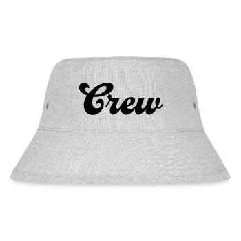 Crew 1 - Stanley/Stella recycelter Bucket Hat - Grau meliert - Vorne