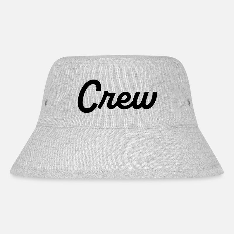 Crew2 - Stanley/Stella recycelter Bucket Hat - Grau meliert