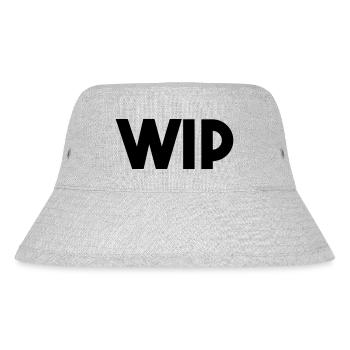 WIP - Stanley/Stella Recycled Bucket Hat - heather grey - Front