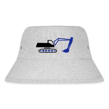 bagger - Stanley/Stella recycelter Bucket Hat - Grau meliert - Vorne