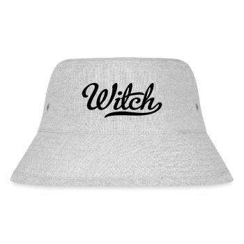 Witch - Stanley/Stella Recycled Bucket Hat - heather grey - Front