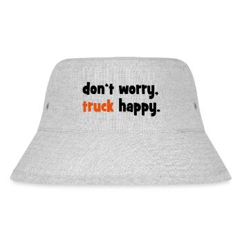 Truck - Stanley/Stella recycelter Bucket Hat - Grau meliert - Vorne