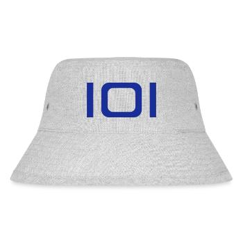 Aphrodite 101 - Stanley/Stella recycelter Bucket Hat - Grau meliert - Vorne