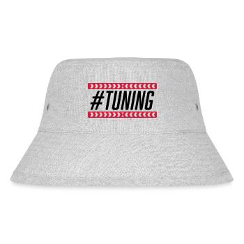 #Tuning - Stanley/Stella recycelter Bucket Hat - Grau meliert - Vorne