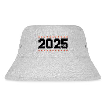 2025 - Stanley/Stella recycelter Bucket Hat - Grau meliert - Vorne