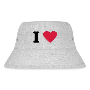 I Love - Bob recyclé Stanley/Stella - gris chiné - Devant