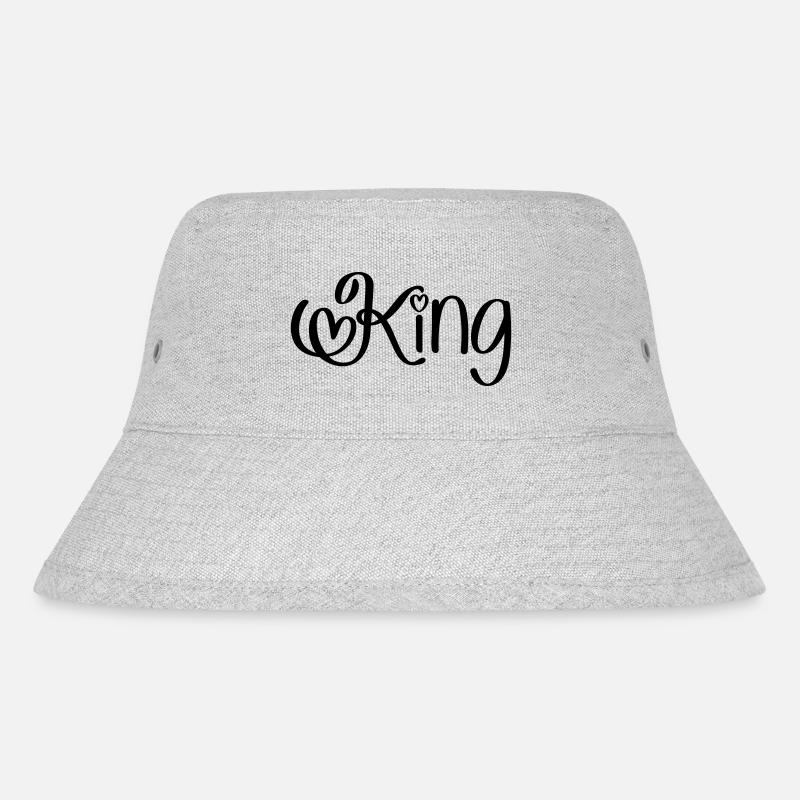 King avec coeur - Bob recyclé Stanley/Stella - gris chiné