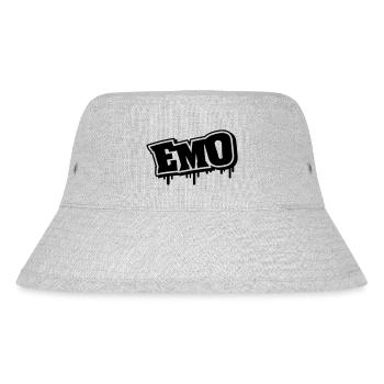 emo_graffiti_se1 - Stanley/Stella Recycled Bucket Hat - heather grey - Front