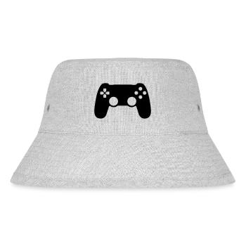 Gamepad Controller - Stanley/Stella Recycled Bucket Hat - heather grey - Front