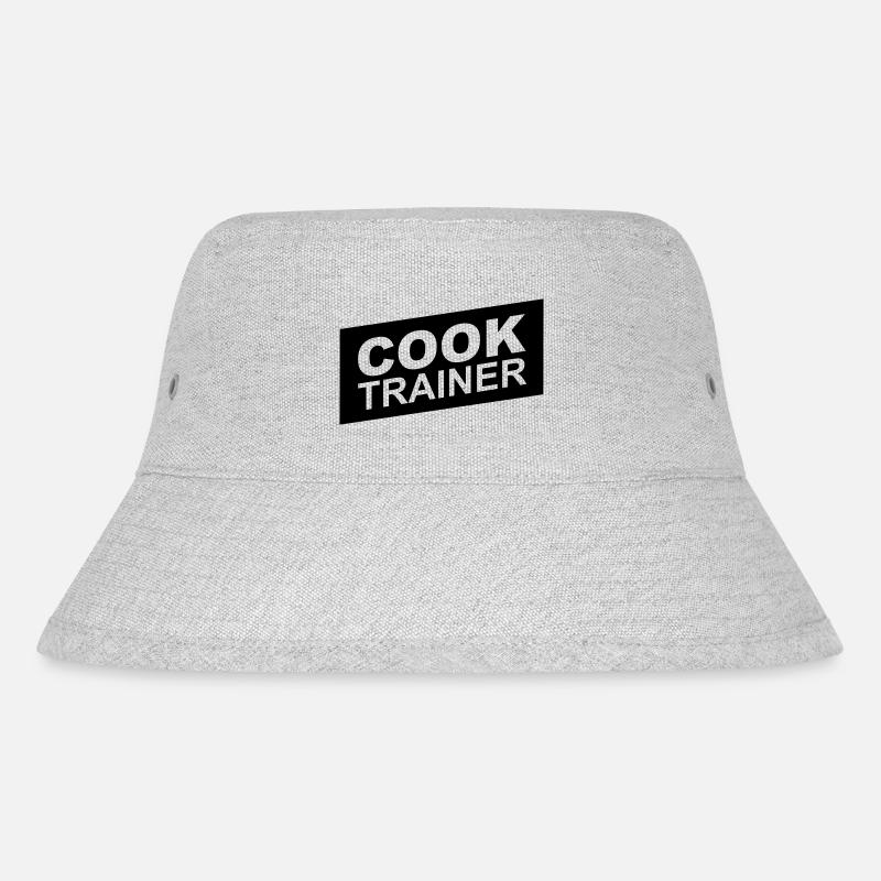 cook trainer - Stanley/Stella Recycled Bucket Hat - heather grey