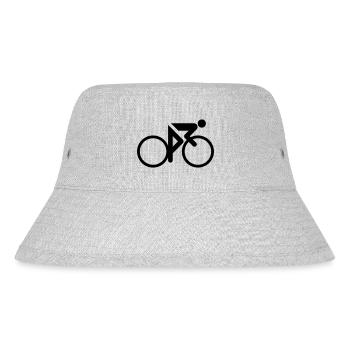 Radsport - Stanley/Stella recycelter Bucket Hat - Grau meliert - Vorne