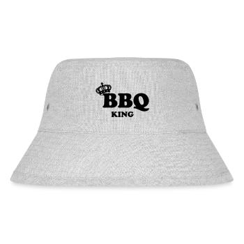 BBQ - Stanley/Stella recycelter Bucket Hat - Grau meliert - Vorne