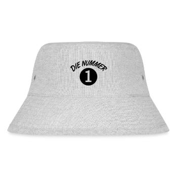 nummer1 - Stanley/Stella recycelter Bucket Hat - Grau meliert - Vorne