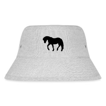Pony - Stanley/Stella Recycled Bucket Hat - heather grey - Front