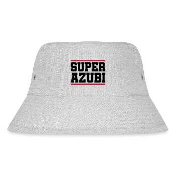super azubi - Stanley/Stella recycelter Bucket Hat - Grau meliert - Vorne