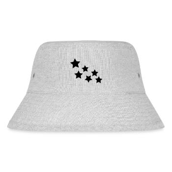 star - Stanley/Stella Recycled Bucket Hat - heather grey - Front