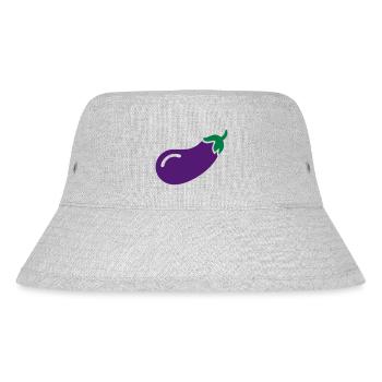 Aubergine - Bob recyclé Stanley/Stella - gris chiné - Devant