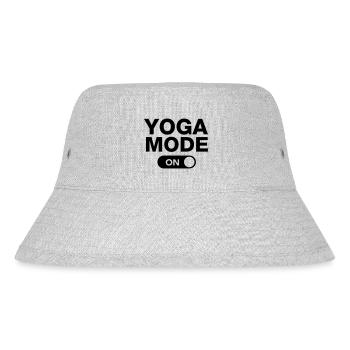 Yoga Mode (On) - Stanley/Stella recycelter Bucket Hat - Grau meliert - Vorne