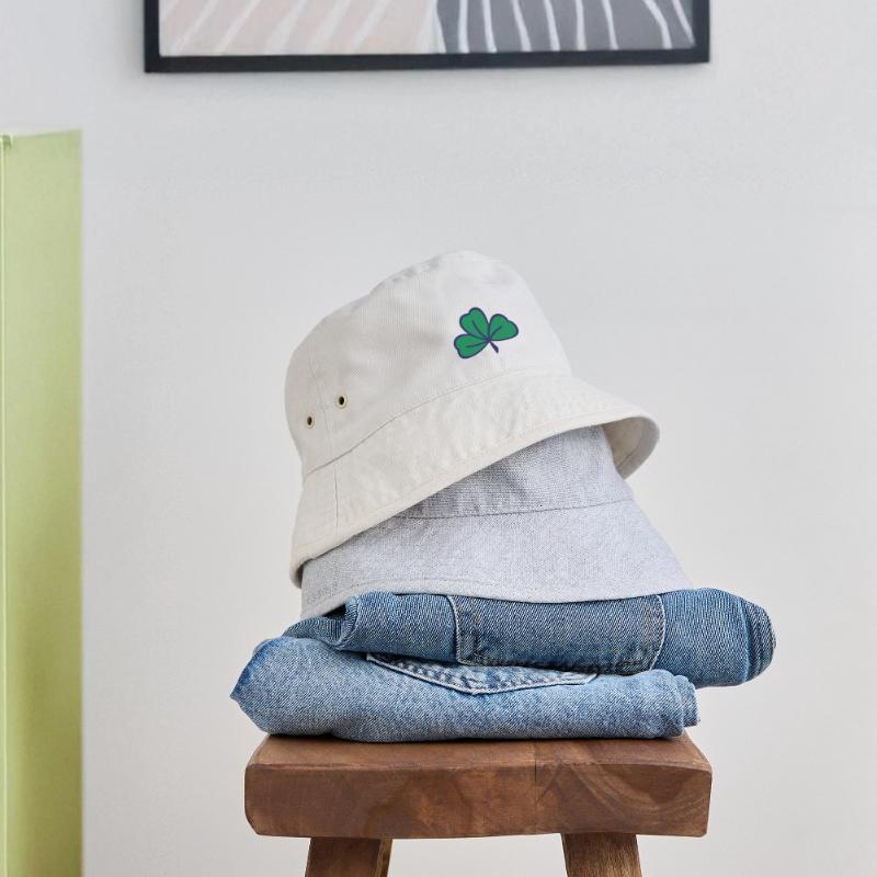 clover leaf shamrock Stanley/Stella Recycled Bucket Hat