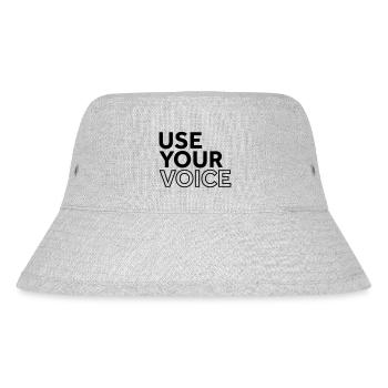 Utilisez votre voix - Bob recyclé Stanley/Stella - gris chiné - Devant