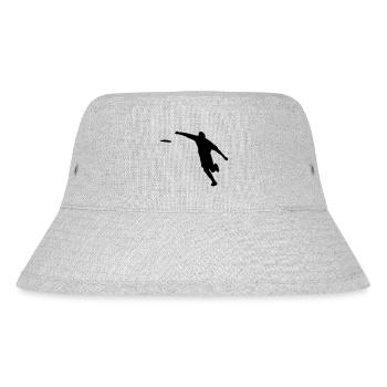 discgolf - Stanley/Stella recycelter Bucket Hat - Grau meliert - Vorne