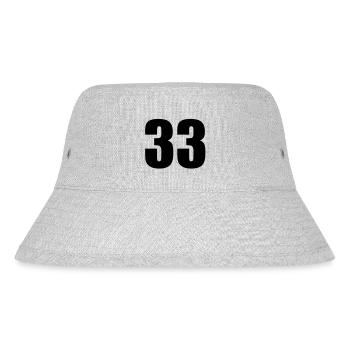 33 - Stanley/Stella Recycled Bucket Hat - heather grey - Front