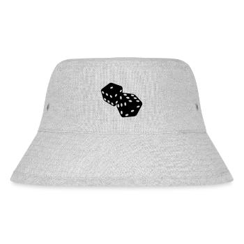 Dice - Stanley/Stella Recycled Bucket Hat - heather grey - Front