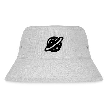 Planet - Stanley/Stella recycelter Bucket Hat - Grau meliert - Vorne