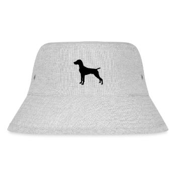 German Shorthaired Pointer - Stanley/Stella Recycled Bucket Hat - heather grey - Front