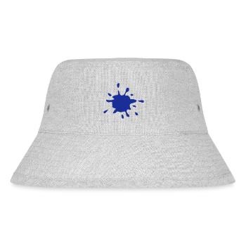Klecks, Fleck - Kunst - Stanley/Stella recycelter Bucket Hat - Grau meliert - Vorne