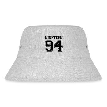 1994 - Stanley/Stella recycelter Bucket Hat - Grau meliert - Vorne