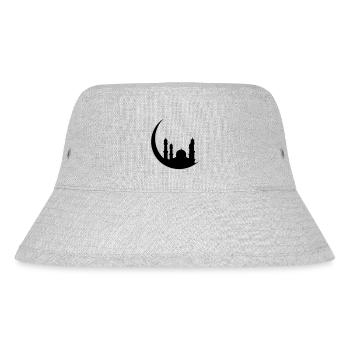Islam Mosque Half Moon Orient - Stanley/Stella Recycled Bucket Hat - heather grey - Front