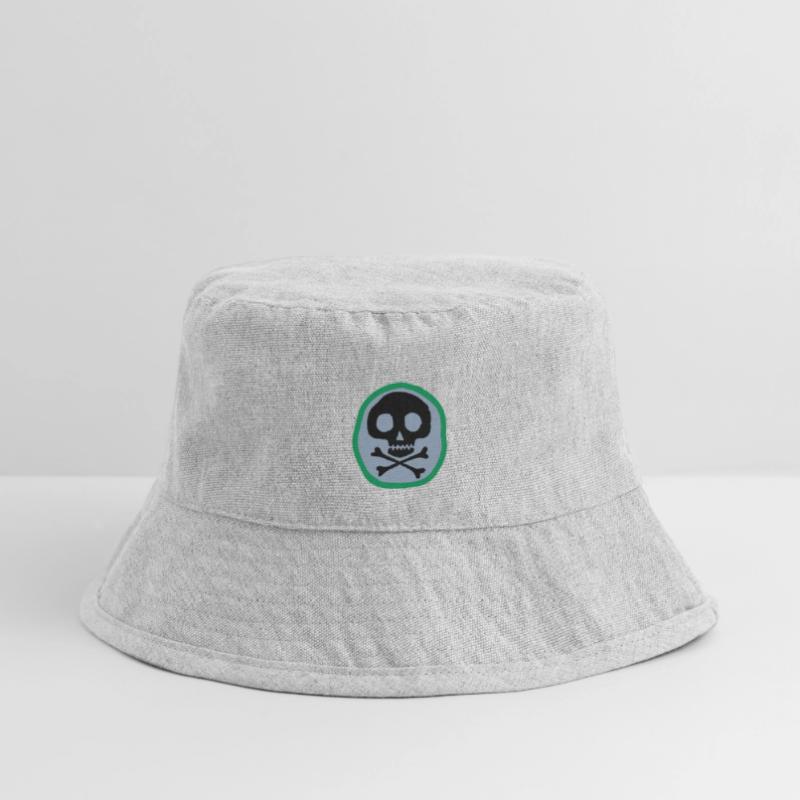 Skull and bones Stanley/Stella Recycled Bucket Hat