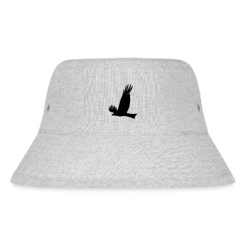 Eagle - Stanley/Stella Recycled Bucket Hat - heather grey - Front