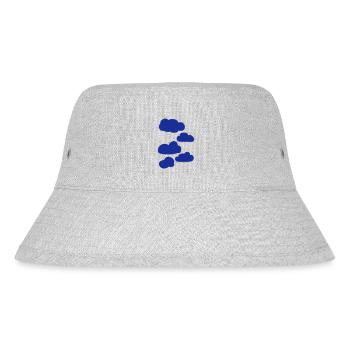 Clouds - Stanley/Stella Recycled Bucket Hat - heather grey - Front