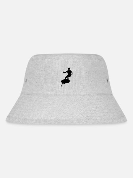 Surf Foil - Stanley/Stella Recycled Bucket Hat - heather grey