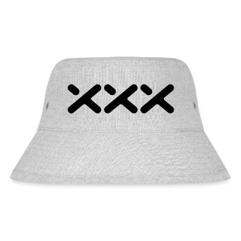 xxx_t_11 - Stanley/Stella recycelter Bucket Hat - Grau meliert - Vorne