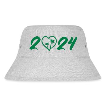 2024 - Stanley/Stella recycelter Bucket Hat - Grau meliert - Vorne