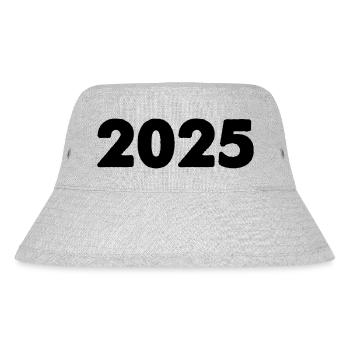 2025 - Stanley/Stella recycelter Bucket Hat - Grau meliert - Vorne