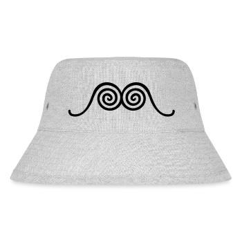 SPIRAL TWINS - Stanley/Stella Recycled Bucket Hat - heather grey - Front