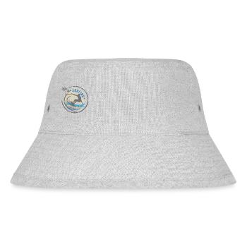 Surfing California - Stanley/Stella recycelter Bucket Hat - Grau meliert - Vorne